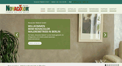 Desktop Screenshot of novacolor-malerei.de